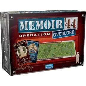 Memoir '44 عملية التوسع لعبة Overlord Board - قيادة معارك WWII الضخمة! لعبة الاستراتيجية للأطفال والكبار ، الذين تتراوح أعمارهم بين 8+ ، لاعبان ، من 30 إلى 60 دقيقة من اللعب ، صنعته أيام العجائب