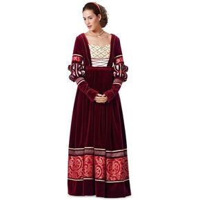 7171 Burda Style Womens Renaissance Costume Sewing Pattern Sizes 10-24