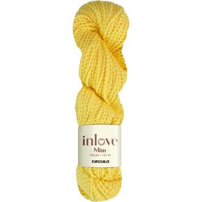 Circulo Inlove Slim, 100% Brazilian Cotton, Yarn for Crochet & Knitting, Soft Baby Yarn, DK Weight #3 - Color 9490 - Carousel