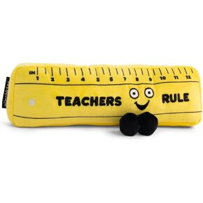Ruler Plushie - Teachers Rule Cute Ruller Plush, Gift for Teachers, Adorable Plush Toy for Gifting