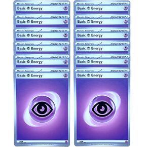 Pokemon Basic Psych Energy Lot - Scarlet & Violet - X12 Card