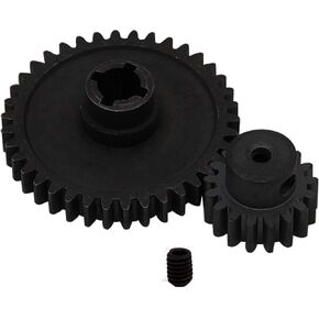 Diff Main Gear 38t & Motor Pinion Gear 17T for RC 1/18 Wltoys A949 A959 A969 A979 K929 A959-A A969-A A979-A RC Car Buggrgen