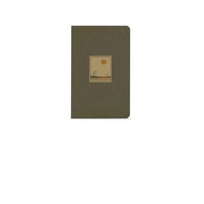Denik Desert Window Kraft Layflat دفتر ، 7 "× 9"
