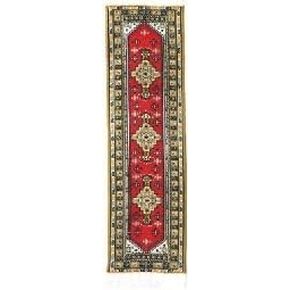 المرجعية السجاد الشرقية المرجعية Red Tashkent - سجادة منسوجة أصيلة - إشارات البساط - مرجعية جميلة ، أنيقة ، عالية الجودة ، مرجعية منسوجة من المنسوجة! أفضل الهدايا للرجال للنساء البالغين المعلمين وأمناء المكتبات!