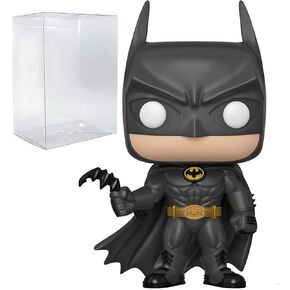 Pop DC Heroes: Batman 80th - Batman (1989) Funko Vinyl Figure (مجمعة مع حالة واقي المربع المتوافق) ، متعدد الألوان ، 3.75 بوصة
