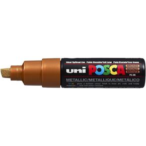 uni posca pc-8k zisel tip marker pen- bronze (صندوق 6)