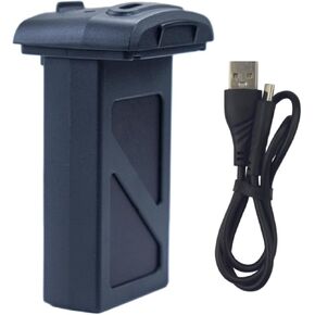 7.4V 2000mAh Battery with USB Charging Cable for HS360S Aerial Four Axis Aircraft, RC Drone Spare Battery Parts