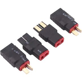 4pcs t-plug نمط الذكور محولات موصل RC الذكور (C161-4)
