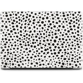 Hard Case Compatible with MacBook Air 13 inch 2020/2019 / 2018 Mac A2337 A2179 A1932 Fancy Cover Pattern Shell Black and White Touch Bar Polka Dot Cute Dalmatian Clear Protective Plastic