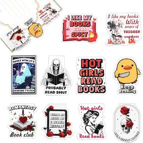 مرجعية مغناطيسية مضحكة - 10 PC FUN PUN CUTE MAGNET BOOK MARKS THE THE WOMEN