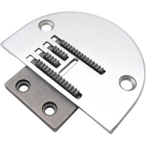 CKPSMS Brandle Plate zig Zag 10mm & Feed Dog for Consew 199rb ، 146RB #705+724 1Set