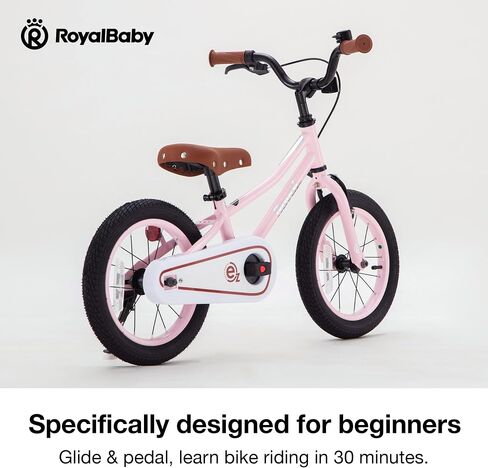 Royalbaby Kids Bike ، Terra Ez Balance to Pedal Debale Bicycle ، 14 16 18 18 inch Easy Learn Balancing to Kiping Boys Girls Ages 3-9 Years Beginners in Kuwait