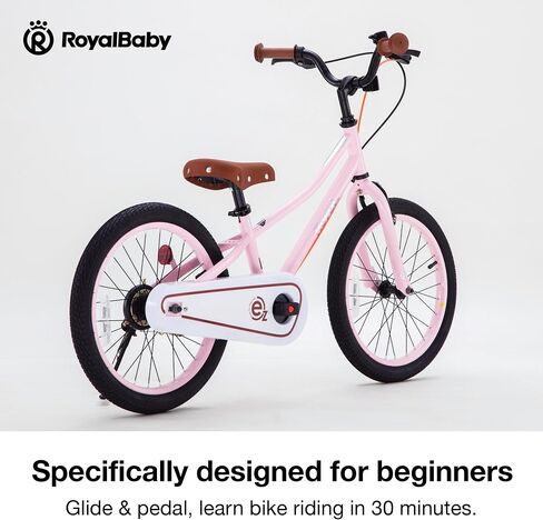 Royalbaby Kids Bike ، Terra Ez Balance to Pedal Debale Bicycle ، 14 16 18 18 inch Easy Learn Balancing to Kiping Boys Girls Ages 3-9 Years Beginners in Kuwait