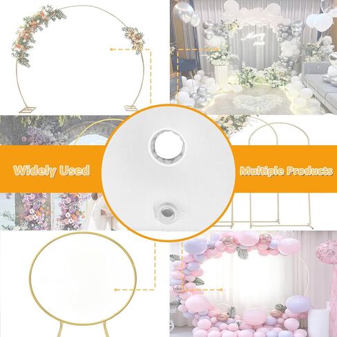 Water Weight Bags for Balloon Column Stand and Balloon Arch Kit, Balloon Weights Pack of 2, Square Thickened Heavy Water Bag, Assemble Fillable Base for Party Supplies (Each 16 lbs White) in Saudi Arabia