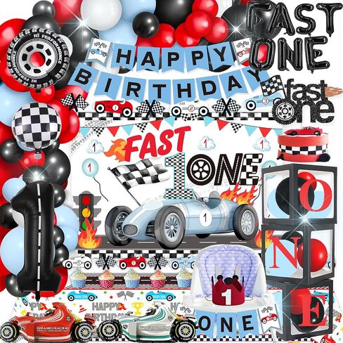 اثنان سريعان 2 من السباق 2nd Bday Car Decor in Kuwait