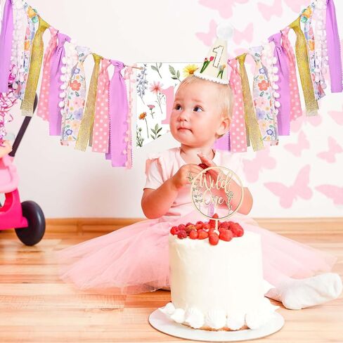Race Car Birthday Highchair Banner Hat Checkered Candle One Birthday Highchair Photo Prop for Racing Theme Party Decorations (Car) in Saudi Arabia