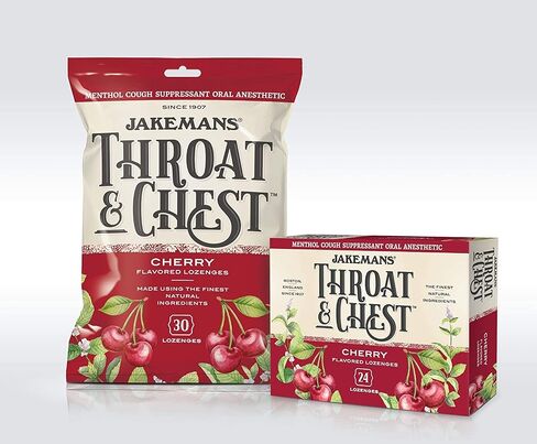 Jakemans Anise Throat & Chest Lozenges Cough Drops – Cough, Sore Throat and Seasonal Distress Soothing Relief – Liquid Drop Shape – 30 Lozenges (3 Pack) in Saudi Arabia