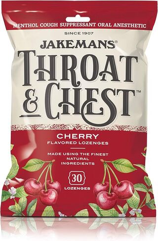 Jakemans Anise Throat & Chest Lozenges Cough Drops – Cough, Sore Throat and Seasonal Distress Soothing Relief – Liquid Drop Shape – 30 Lozenges (3 Pack) in Saudi Arabia