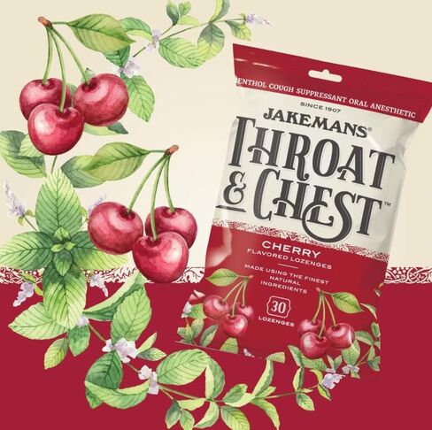 Jakemans Anise Throat & Chest Lozenges Cough Drops – Cough, Sore Throat and Seasonal Distress Soothing Relief – Liquid Drop Shape – 30 Lozenges (3 Pack) in Saudi Arabia