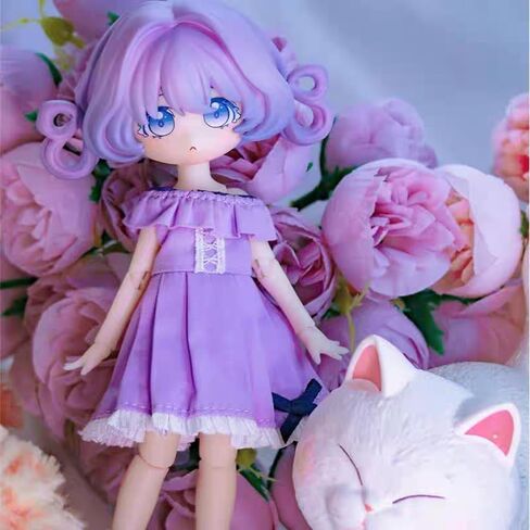 1/12 BJD Dolls Blind Box,Kawaii BJD Dolls UF Fruits Series 1/12 Ball Jointed Doll Collectable Action Figure Posable Dress Up Doll for Girls Birthday Party Gift Toys in Saudi Arabia
