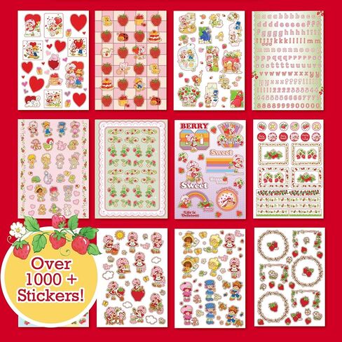 Care Bears Sticker Book, 1500 Cute Stickers for Scrapbooks, Planners, Features Letter Stickers, Planner Stickers, Laptop Stickers, Water Bottle Stickers for Kids Teens, School Supplies For Kids in Kuwait