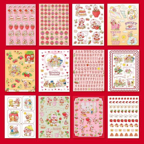 Care Bears Sticker Book, 1500 Cute Stickers for Scrapbooks, Planners, Features Letter Stickers, Planner Stickers, Laptop Stickers, Water Bottle Stickers for Kids Teens, School Supplies For Kids in Kuwait
