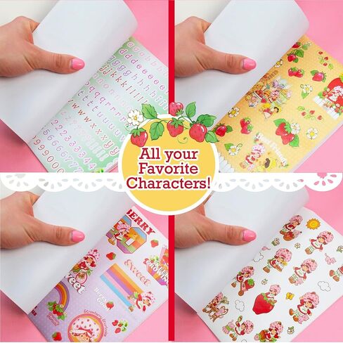 Care Bears Sticker Book, 1500 Cute Stickers for Scrapbooks, Planners, Features Letter Stickers, Planner Stickers, Laptop Stickers, Water Bottle Stickers for Kids Teens, School Supplies For Kids in Kuwait