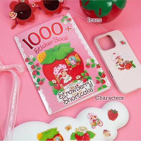 Care Bears Sticker Book, 1500 Cute Stickers for Scrapbooks, Planners, Features Letter Stickers, Planner Stickers, Laptop Stickers, Water Bottle Stickers for Kids Teens, School Supplies For Kids in Kuwait