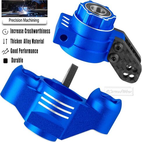 RC Upgrades Part for 1/8 Kraton/Outcast/Notorious 6S BLX,Alloy Front Rear Suspension Arms,Front Knuckles Steering Blocks &Rear Hub Stub Axle Carriers,Wing Mount &Wheelie Bar Set,Red in Saudi Arabia