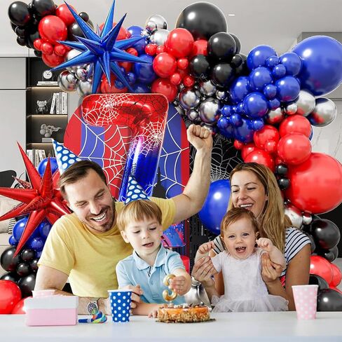 40 بوصة عنكبوت موضوع رقم 3 بالونات احباط كبيرة مايلار 3rd بالون للبالون للأطفال in Kuwait