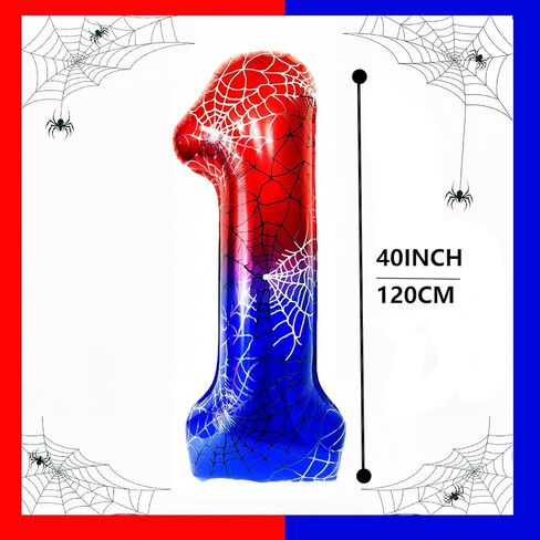 40 بوصة عنكبوت موضوع رقم 3 بالونات احباط كبيرة مايلار 3rd بالون للبالون للأطفال in Kuwait