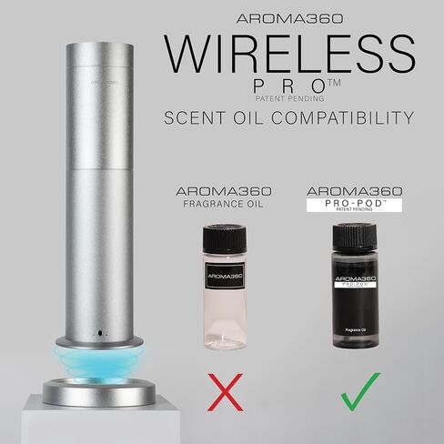 Aroma360 - مزيج زيت اللافندر هيز برو بود - زيت ناشر رائحة العلاج العطري الفاخر - التوت المسكرة، لافندر الباليه والمسك 1.7 أونصة سائلة، 50 مل in Kuwait