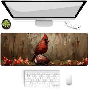 Funny Pug Gaming Mouse Pad, Mouse Pad, Desk Mat, Non-Slip Rubber Base MousePads for Computers Laptop Office School Home Accessories Decor Gifts 31.5" x 11.8"
