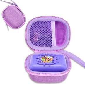 Hard Carrying Case for Bitzee Interactive Toy Digital Pet and Case,Travel Protective Storage Holder for Bitzee Virtual Electronic Pets Fits Kids Toys,Accessories,Batteries