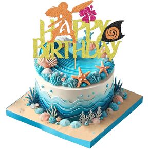 Moana Happy Birthday Cake Topper - Moana عيد ميلاد ديكورات Moana Cake Decorations