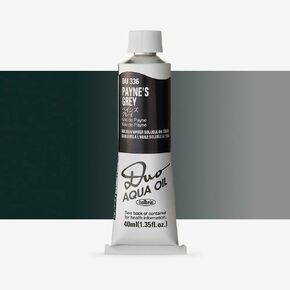 Holbein Duo Watersoluble Oil Colors - Payne's Grey - 40ml Tube