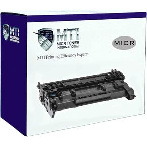 MTI 148A W1480A MICR Toner Cartridge Compatible Replacement for HP 148X W1480X Laser Jet Pro 4001 4001n 4001dn 4001dw Magnetic Ink for Check Printing with New Chip