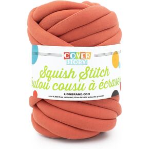 Lion Brand Yarn Cover Story Squish Stitch, Blanket Yarn, Chili Pepper, 1 Pack in Kuwait