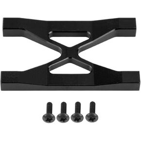 RC Frame Brace ، Aluminium alloy Pumper Frrace Brace RC Model Parts Compadiable for SCX10 Electric Crawler (Black)