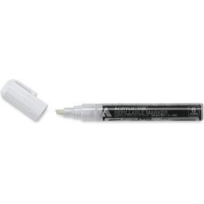 Holbein Acrylic علامات و Nibs - علامات قابلة لإعادة التعبئة ، طرف إزميل 6 مم