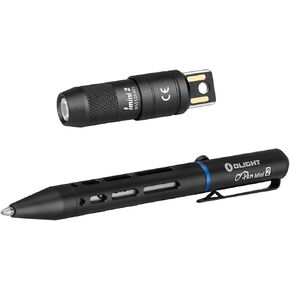 Olight O'Pen Mini 2 Ballpoint Pen Bundle مع مصباح Imini2 EDC