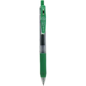 Zebra Sarasa Clip Pen 0.5 mm, Green (JJ15-G)