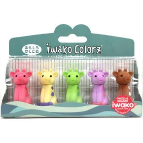 Iwako ColorZ Panda Puzzle Eraser