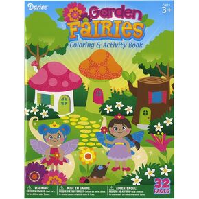 Darice 100d2495 Garden Fairies Colling Book