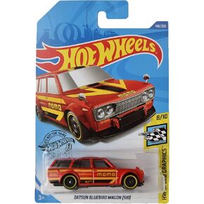 Hot Wheels Datsun Bluebird Wagon (510) 146/250, red