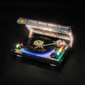 BrickBling LED Light Only, Compatible with Lego Retro Record Player 40699-Not Come with Model