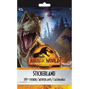 Jurassic World Dominion - ملصقات 4 صفحات