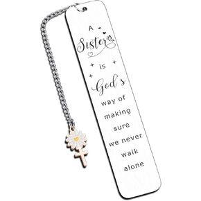 Sister Gifts for Sister Birthday Gifts from Sisters in Law Friendship Gifts for Women Friend Big Sister Bookmark Christian Communion Confirmation Easter Gifts for Sister in Christ Birthday Christmas