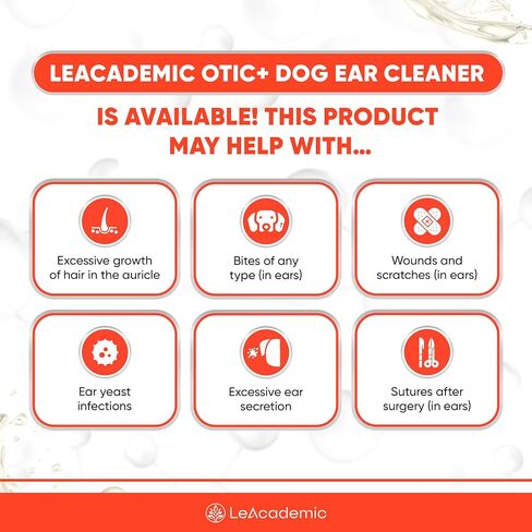 Cat Ear Cleaner | Cat Ear Infection Treatment | OTIC+ Silver Cleaner and Chlorhexidine Wash | Great Solution for Kitties Otic Itching, Irritation & Wounds | 2 Oz in Saudi Arabia