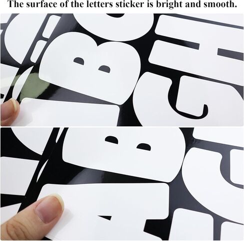 3 Inch Gold Vinyl Letters Stickers,Large Alphabet Sticker for Scrapbook,Mailbox,Bullet Boards,Notices,Features Waterproof and Removable in Saudi Arabia
